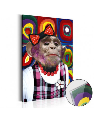 TABLEAU - Mme chimpanzé