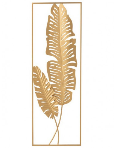 DECORATION MURALE GOLD LEAVES