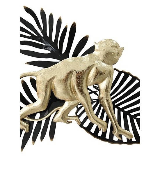 Déco murale animaux en métal doré (x3) 15x24 CHAMAREL