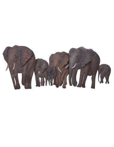 DECORATION MURALE ELEPHANTS